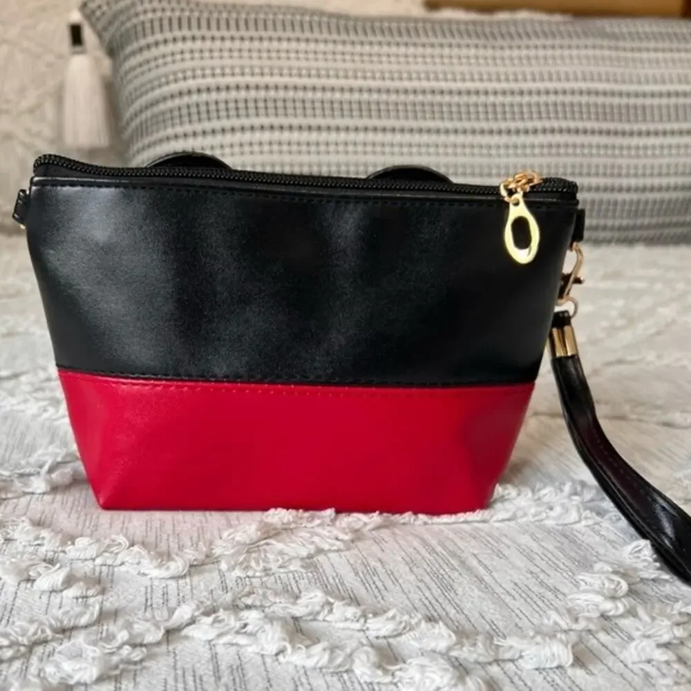 Minnie Mouse clutch/wristlet, Minnie Plush and‎ Baublebar hair clip
